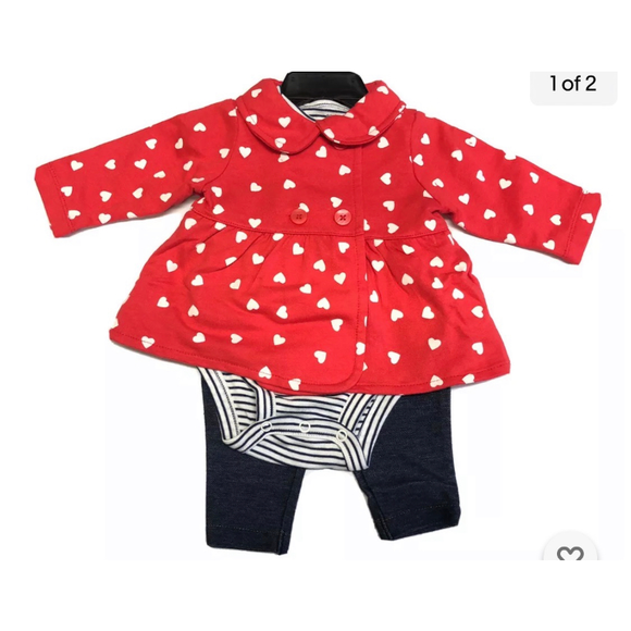 New 3pc Carters Outfit - Picture 2 of 3